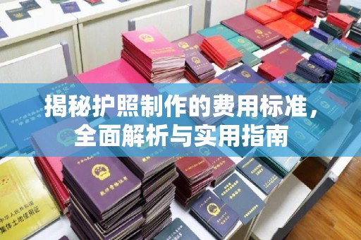扶余揭秘护照制作的费用标准，全面解析与实用指南